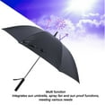 thumbnail image 2 of Cooling Sunshade Umbrella,Sun Umbrella with Misting Fan Multi Functional Cooling Fan Sun Umbrella for Hot Summer Portable Sun Umbrella with Fan for Summer Travel (Blue), 2 of 9