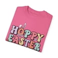 thumbnail image 3 of Retro Hoppy Easter Bunny Comfort Colors Women's Shirt, 3 of 4