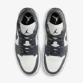 thumbnail image 3 of Ni - ke Ni - ke Air Jordan 1 Low Dark Grey Sneaker Shoes Sail Grey 44.5 US 10.5 DC0774-102, 3 of 5