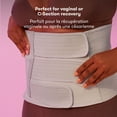 thumbnail image 3 of Frida Mom - Postpartum Abdominal Support Binder Belly Binder Postpartum Recovery, for Natural Delivery & C-Section Recovery, 9" High Adjustable Compression Wrap, 3 of 7