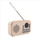 thumbnail image 3 of Radio FM Portátil Recargable Pequeño Altavoz Bluetooth Inalámbrico Sonido Estéreo Envolvente USB Radios Vintage Color Crema, 3 of 5