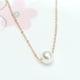 thumbnail image 3 of Venta de collar de perlas con cadena para clavícula, 3 of 4