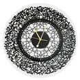 thumbnail image 1 of Reloj de pared musulmán acrílico islámico Eid Ramadán, decoración colgante Negro Zulema Reloj de pared, 1 of 8