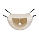 thumbnail image 3 of Yhmxh Hamaca de malla transpirable para jaula de gatos, cama colgante estilo cueva con juguete de pompón, nido suave para dormir para gatitos, gatos y mascotas pequeñas en jaulas, ideal para descan, 3 of 6