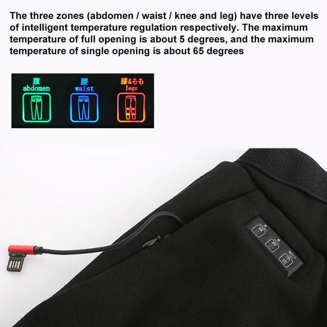 Heating Trouser,Heated Pants for Men Electric Heating Pants Heated Pants Impressive Results