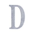 thumbnail image 2 of BalsaCircle 6" Silver Solid Letter D Self-Adhesive Rhinestones Gems Sticker, 2 of 7