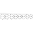 thumbnail image 1 of Ekena Millwork RUNP06X0625X48HAD 6 x 48 in. Pitch 0.62 in. Hadley Architectural Grade PVC Running Trim, 1 of 1