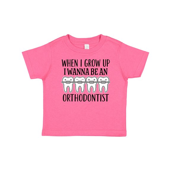 Inktastic Future Orthodontist Dental Care Gift Boys or Girls Baby T-Shirt