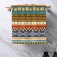 thumbnail image 4 of Aztec Geometric Hand Towels for Bathroom Set of 2 Hand Towels Soft Absorbent Bath Hand Towels for Kitchen Sports Gym Yoga Home Decor 14 x 28 in, 4 of 6
