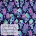 thumbnail image 5 of Pofeuu starry sky Skull flower Print Queen Pillow Cases,Pillowcases with Envelope Closure, Wrinkle, Fade and Stain Resistant Pillow Covers-20x26in（No pillow core）, 5 of 7