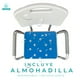 thumbnail image 5 of Silla para Baño Adulto Mayor con Almohadilla Confortable y Antideslizante | Brazos y Respaldo Desmontables, Ajuste de Altura y Fácil Montaje, 5 of 10