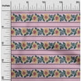 thumbnail image 1 of oneOone Viscose Chiffon Fabric Leaves & Floral Block Decor Fabric Printed BTY 42 Inch Wide, 1 of 4