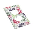 thumbnail image 3 of ZICANCN Outlet Covers Wall Plate, Colorful Ink Flowers Light Switch Cover Decorative, Duplex Toggle Combo 1-Gang, 3 of 9