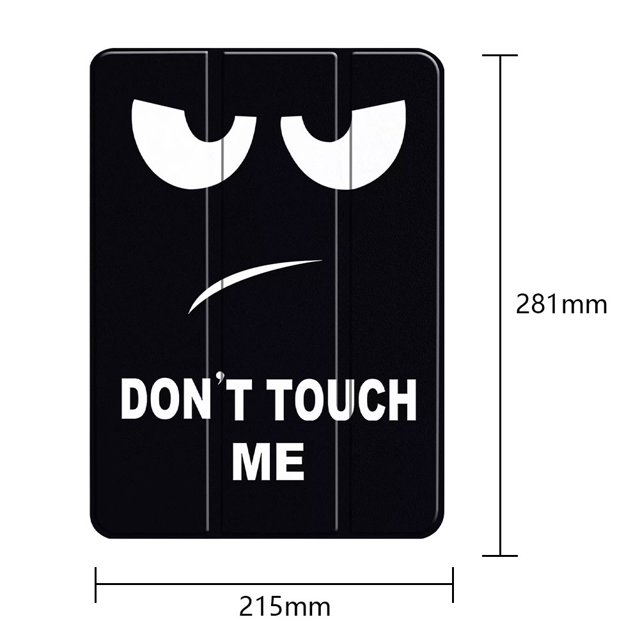 Funda delgada con soporte triple cubierta protectora completa para iPad Pro de 13 pulgadas (2024)