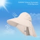 thumbnail image 4 of Sombrero para el Sol onlyliua con Chal para mujer parte Superior hueca, 4 of 7