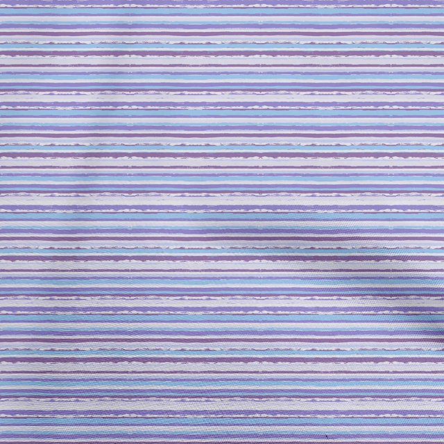 oneOone Rayon Violet Fabric Geometric Overlapping Stripes Craft Projects Decor Fabric Printed By The Yard 56 Inch Wide