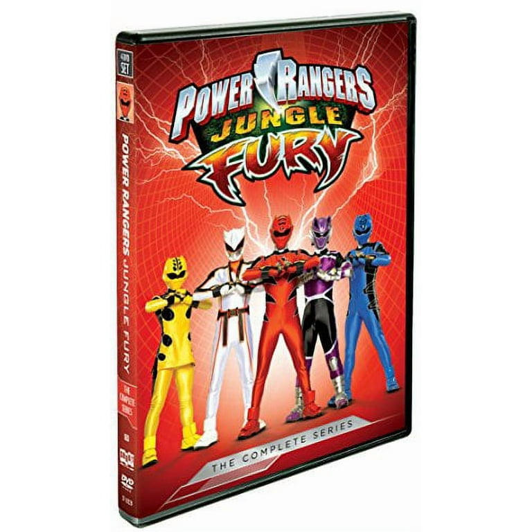 Power Rangers Jungle Fury: The Complete Series DVD, 32 Episodes