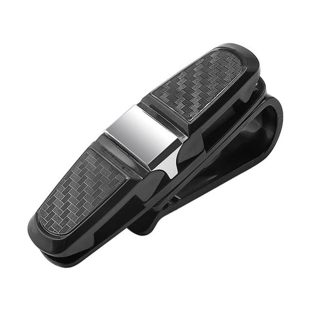 Sidaley Soportes para gafas Gafas de sol multifuncionales Clip Suspensión flexible Montura de gafas Abrazadera de almacenamiento ajustable Automoción decorativa y accesorios Pinza para gafas