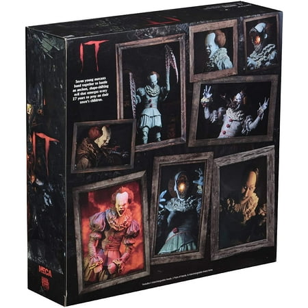 NECA - IT - 7" Scale Action Figure - Ultimate Pennywise: The Dancing Clown (2017 Movie)