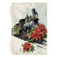 thumbnail image 2 of Wirebound Notebook Hardcover Spiral Notebooks Old Train with Flowers, 60 Pages, 80 GSM, 5.7 x 8.3in, 2 of 6