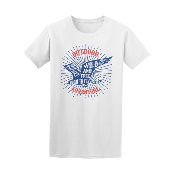 Adventure Dove Fly Wild & Free Tee Men's -Image by Shutterstock