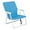Blue L, variant on EBQOSK 56*60*63cm Load-Bearing 100kg Blue Oxford Cloth White Iron Frame Beach Chair Blue S