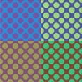thumbnail image 1 of Ahgly Company Machine Washable Indoor Square Transitional Emerald Green Area Rugs, 7' Square, 1 of 7