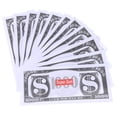 thumbnail image 1 of KAKOWELY 300 piezas de dinero falso, juguete para disparar dinero, relleno para juegos, películas, fiestas, 1 of 4