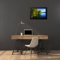 thumbnail image 4 of Hausenflock, Alan 24x17 Black Modern Framed Museum Art Print Titled - West James River I, 4 of 5