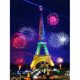 thumbnail image 1 of Pintura de diamante de diseño moderno, paisaje, torre, mosaico, fuegos artificiales, envío directo para decoración del hogar, 12x16 pulgadas, 1 of 5