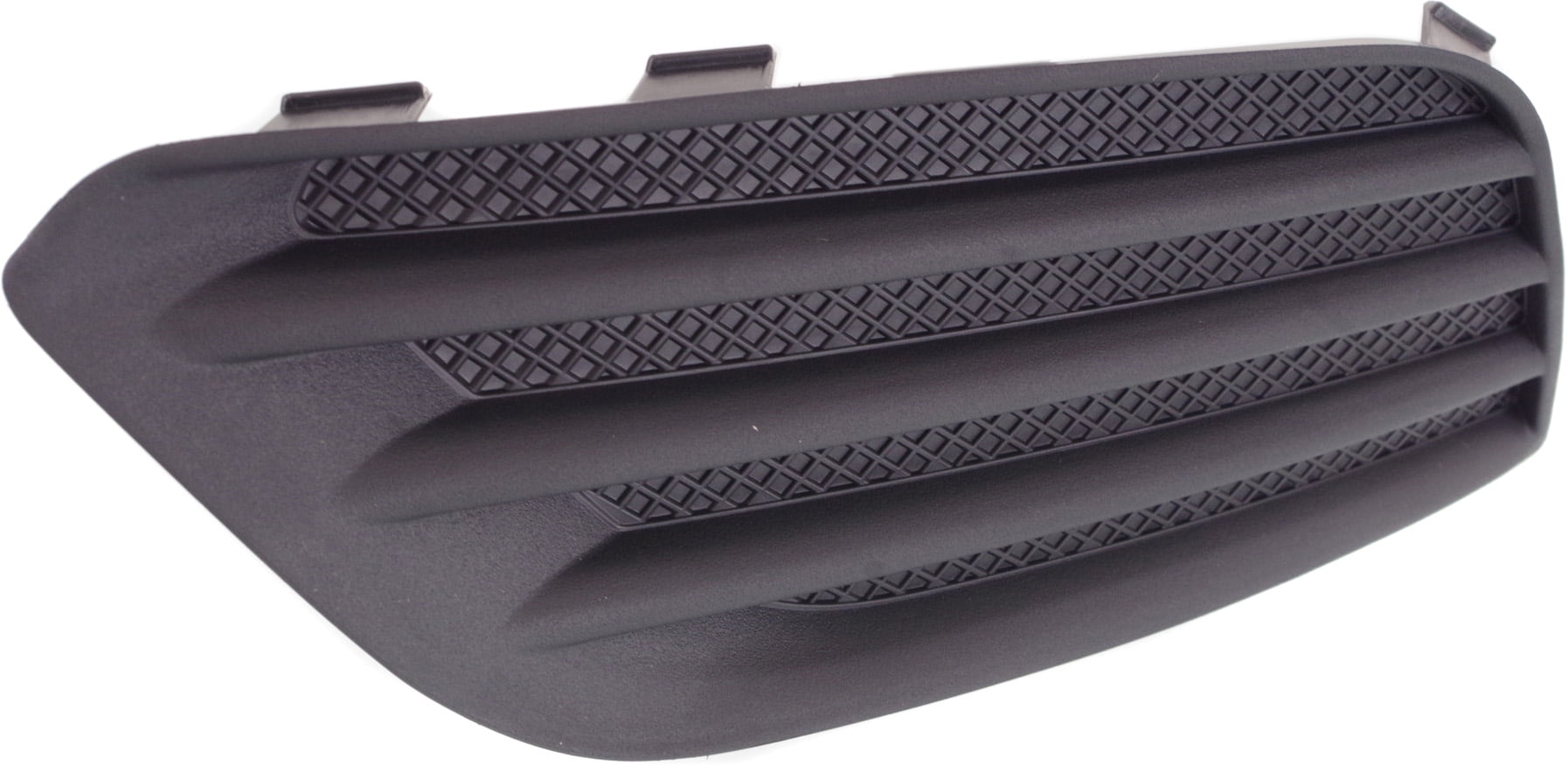 Fog Light Cover Compatible with 2013-2016 Buick Encore Left Driver Textured Black