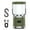 Army Green, variant on Pebbuoy LED Camping Lantern Super Bright Dimmable 4 Lighting Modes Rechargeable Waterproof Cordless Tent Light