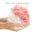thumbnail image 5 of Okaka Loofah Bath Sponge Shower Luffas Body Sponge Exfoliating Soft Patchwork Men Women 4 Pack, 5 of 10