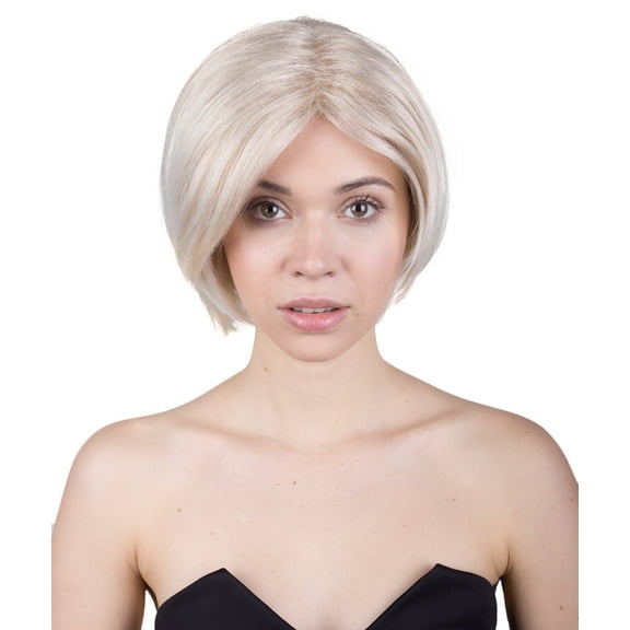Adult Women's Blonde Color Straight Short Trendy Bob Wig
