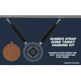 thumbnail image 3 of EZ Aim Gong Shooting Target Hanging Kit, Rubber Strap, 8"L, 1.4 lb, Black, 3 of 13