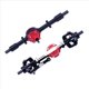 thumbnail image 3 of 3X Eje Delantero y Trasero de Metal para C14 C24 C34 C44 B14 B24 1/16 RC Car Upgrades Parts Accessories,Negro, 3 of 5