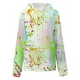 thumbnail image 4 of Womens Casual Hoodies Tie Dye Printed Long Sleeve Oversized Sweatshirt Pullover Fall Fashion Plus Size Hooded Tops with Drawstring Pockets 2024, 4 of 5
