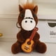 thumbnail image 4 of Llavero con forma de caballo, peluche, bolsa de juguetes, lindo caballito, novedoso llavero, muñeco rebaño, 4 of 6