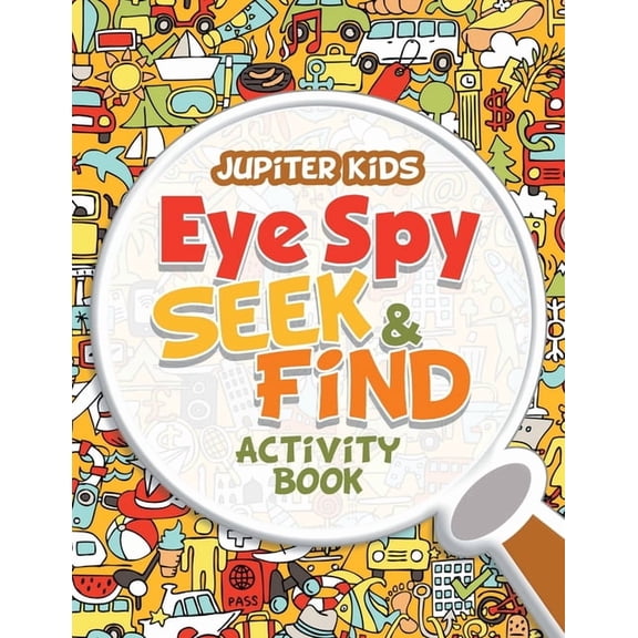 Eye Spy Seek & Find Activity Book, (Paperback)