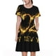 thumbnail image 1 of Balery Happy New Year 2025 Vestidos sueltos de manga corta para mujer, vestidos de verano 2025, vestidos casuales de corte A con vuelo., 1 of 6