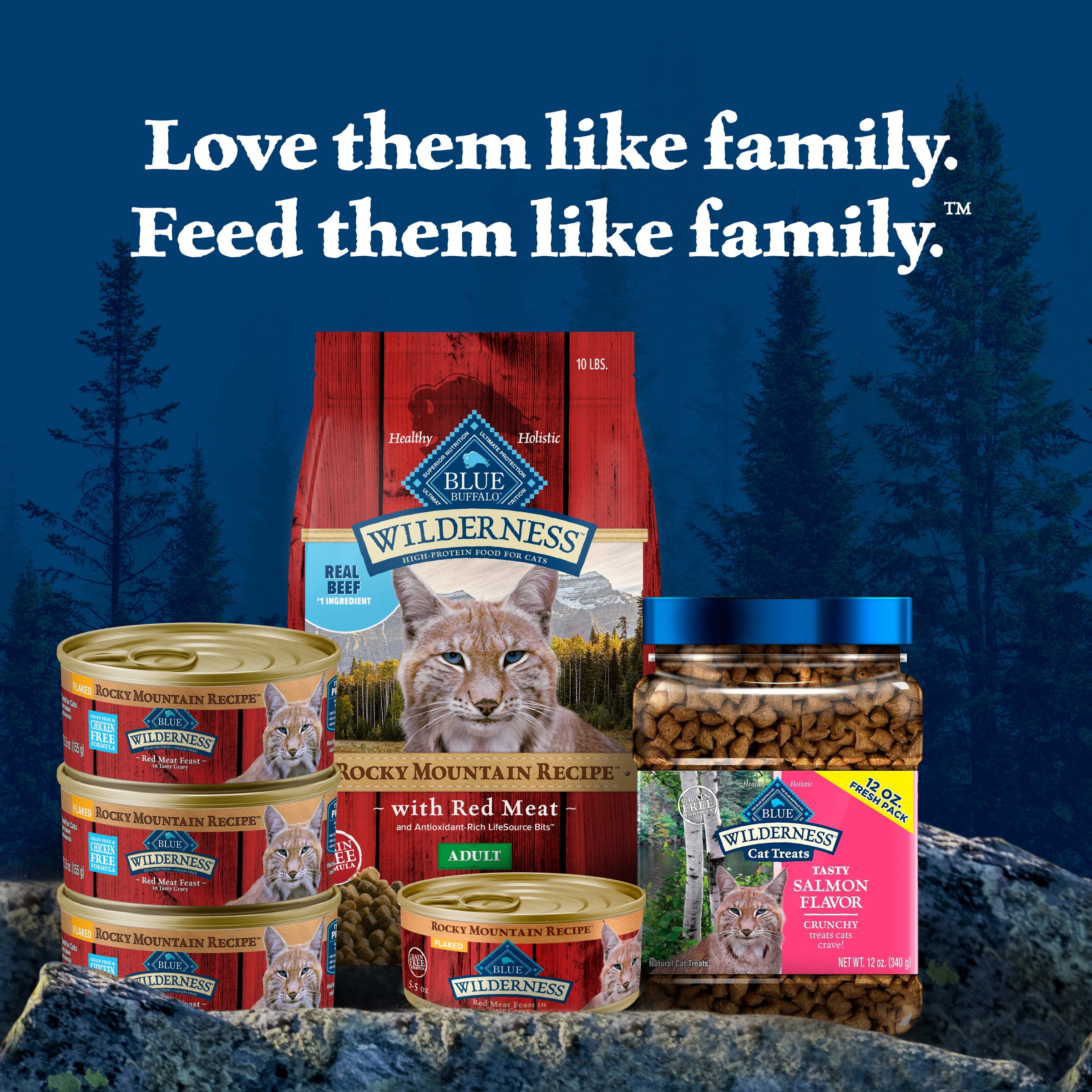 Blue wilderness rocky mountain recipe cat food 2025