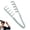 Grey, variant on Texture Comb, Volumizing Fluffy Texture Styling Comb for Men and Women, Wide-Tooth Texturizing Styling Tool for Volume & Fringe Parting (Grey)