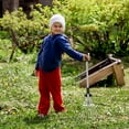 thumbnail image 1 of CUITING Adjustable Telescopic Folding Metal Leaf Rake, 1 of 5