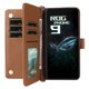 thumbnail image 2 of For Asus ROG Phone 9 5G Phone 9 Pro 5G Case with Shoulder Strap Wallet Leather Phone Cover - Black, 2 of 5