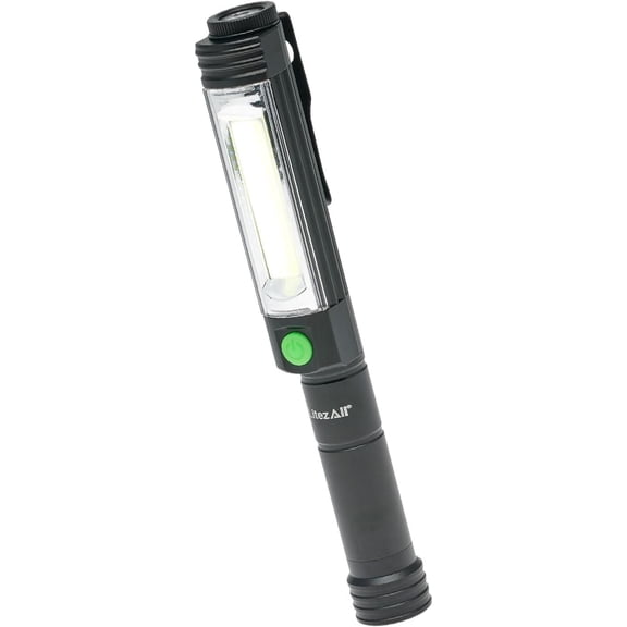 LitezAll 400 Lumen COB LED Jumbo Pen Light with Flashlight