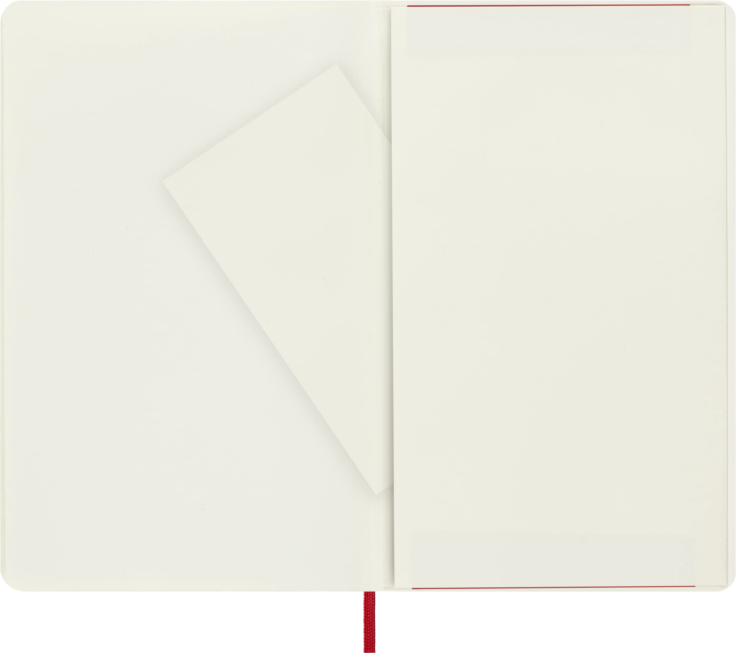 Moleskine Classic Notebook, Soft Cover, Large (5" x 8.25"), Plain, Scarlet Red