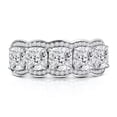 thumbnail image 5 of K-KED Gorgeous 925 Silver Plated Rings Cubic Zirconia Women Wedding Delicate Jewelry Size 6-10-7, 5 of 6