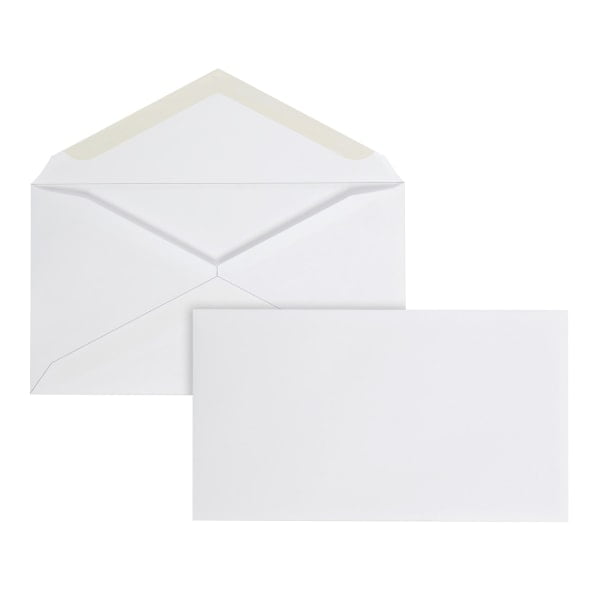 Office Depot AllPurpose Envelopes, 6 3/4 (3 5/8in. x 6 1/2in.), White