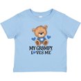thumbnail image 3 of Inktastic My Grampy Loves Me Grandson Bear Boys Baby T-Shirt, 3 of 5