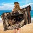 thumbnail image 7 of FOR U DESIGNS Tribal Bear Geometric Print Car Seat Cover Towel Seat Covers Universal Car Accessories Seat Protector for SUV Trucks, Portable Running Towel for Gym Outdoor, 7 of 7